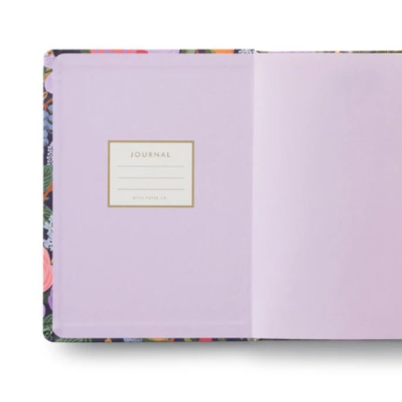 NEW - Rifle Paper Co Journal with Pen (Violet Garden Party) - Picture 3 of 6